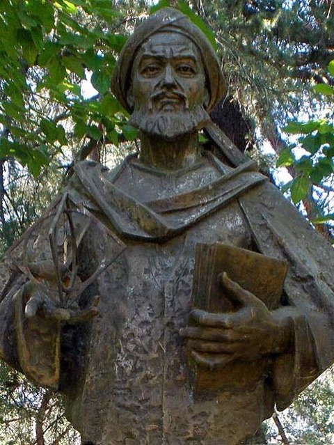 al-Khwarizmi (a modern statue in madrid)
