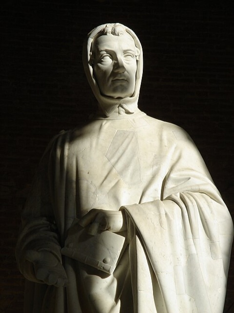 Fibonacci (a statue in pisa; no likeness from his lifetime survives)